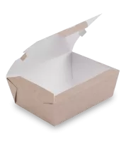 Бумажный ланчбокс OSQ ECO Lunch 600мл 150*115*50 (25/500)