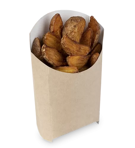 Упаковка для картофеля фри OSQ FRY L (K), 126*50*135
