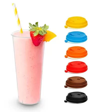 Стакан "BUBBLE CUP" 650мл глянцевый, ПРОЗРАЧНЫЙ (25/500)