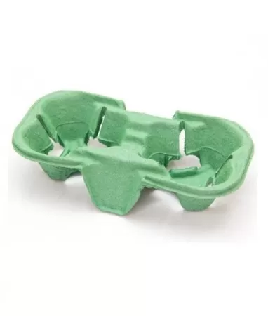 Держатель стаканов cup holder на 2 стакана, зеленый