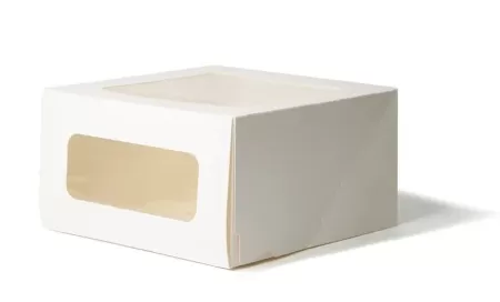 Упаковка Cake Window White 180*180*100мм