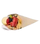 Упаковка для картофеля фри c соусником OSQ ECO CONE L 126*50*135