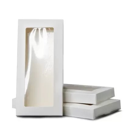 Упаковка для шоколада Chocolate Window White 170*80*15 мм