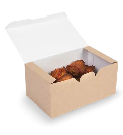 Упаковка для крыльев, снеков и нагетсов OSQ FASTFOOD BOX L, 150*91*70