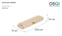 Чертёж упаковки для донера и шаурмы OSQ PILLOW L