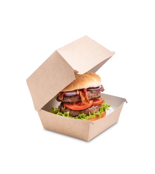 Упаковка для бургеров OSQ BURGER XL с продуктом