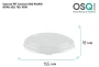Чертёж Крышки плоской PET OSQ Round Bowl 620 / 750 / 1000